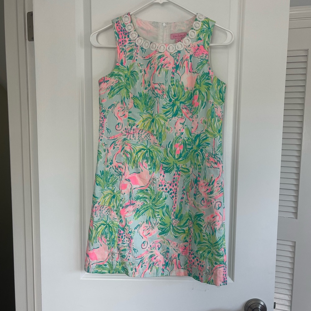 Girls Lily Pulitzer On Parade Mini Mika Dress - Size 14